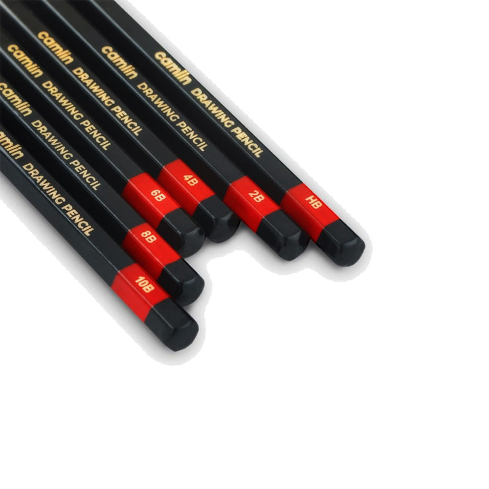 Pack of 6 softer grade, classical, graphite-based pencils for all drawing and sketching needs. Made with high-quality crystalline graphite and mineral clay Encased in soft wood for convenience of use and sharpening Ratios of graphite and clay create various degrees of hardness and intensity Darker variants (B to 10B) are ideal for artistic drawing and sketching 100% vegan