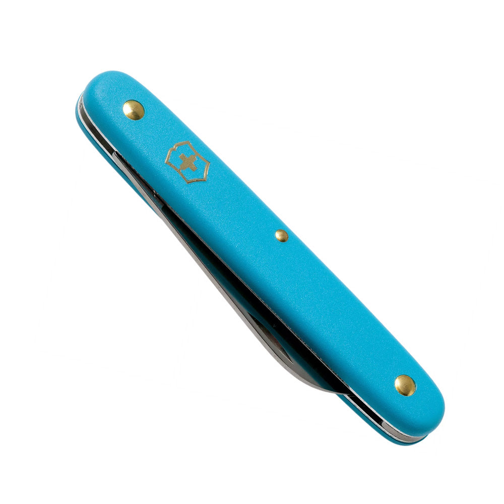 Victorinox Floral Knife For Left-handed User - Blue