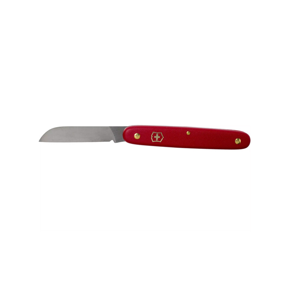 Victorinox Floral Knife For Left-handed User - Red