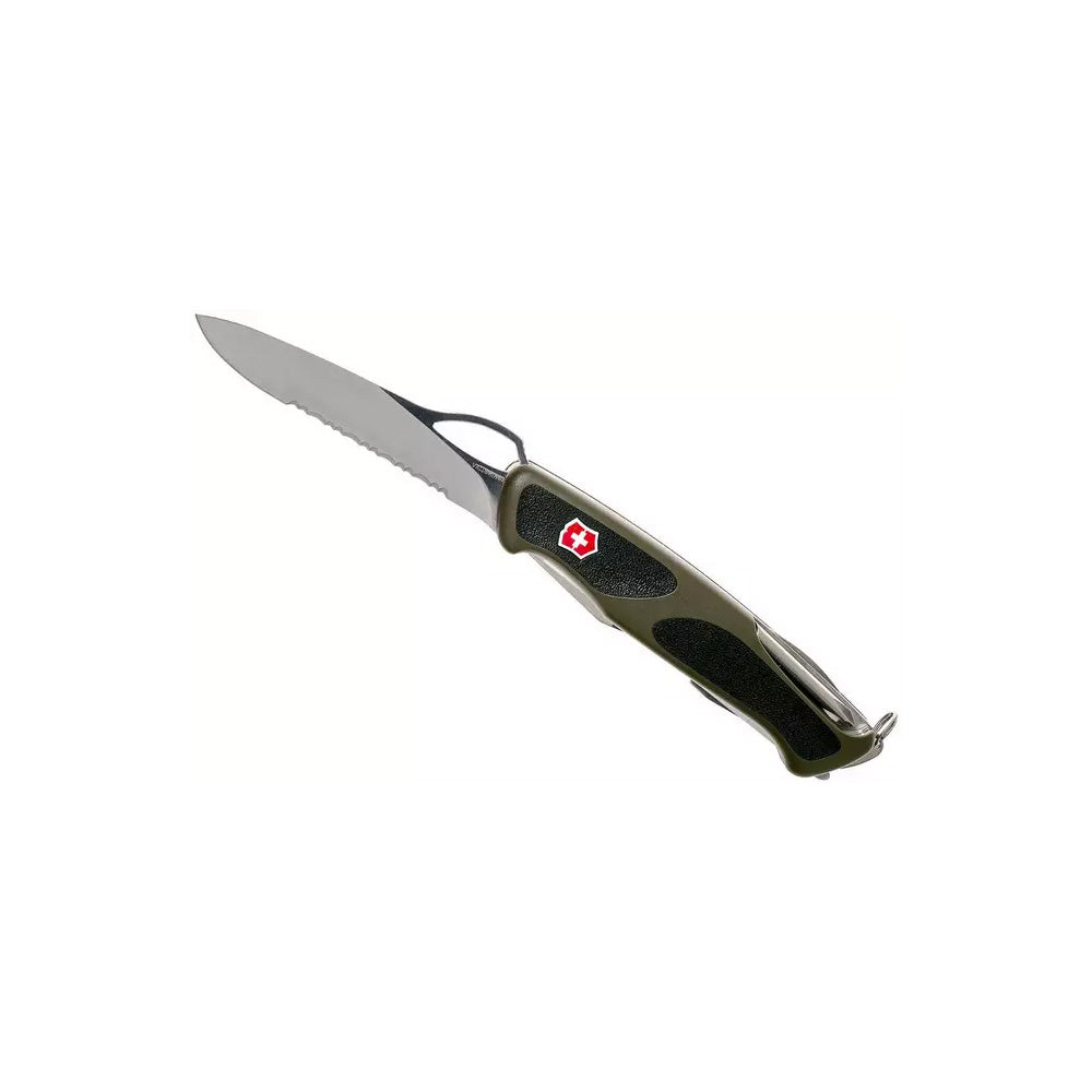 Victorinox Swiss Army Knife - Ranger Grip 178 130mm Green/Black