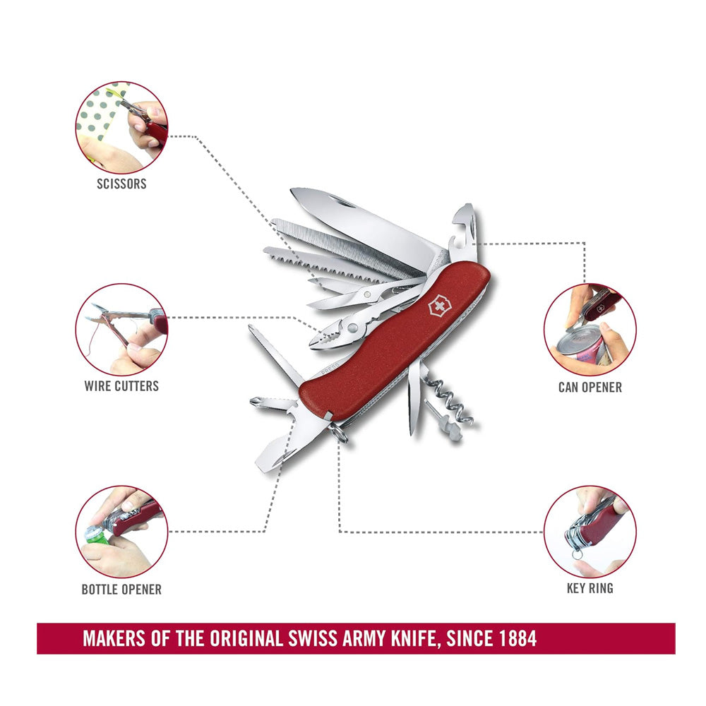 Victorinox Work Champ 111mm Red Knife