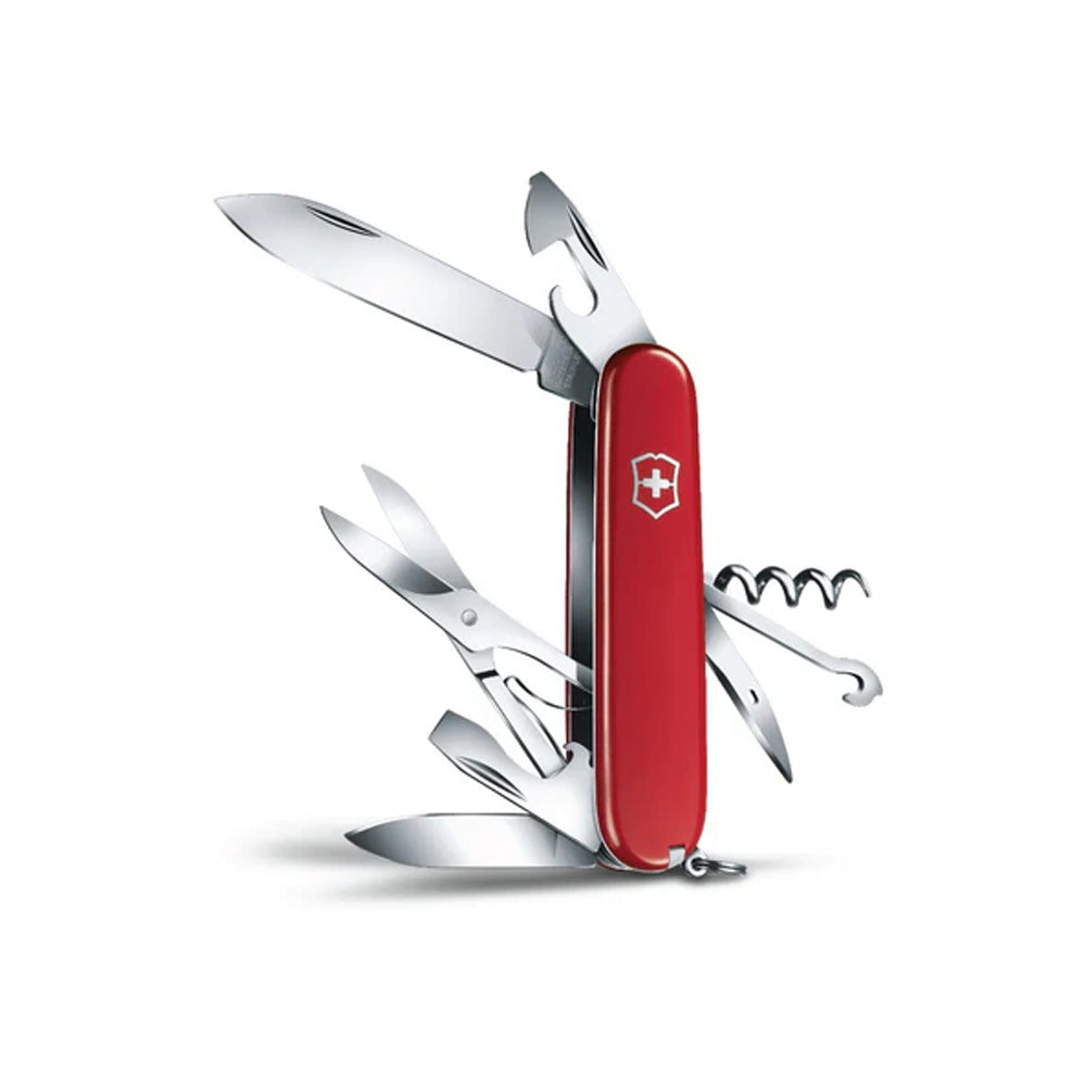 Victorinox Swiss Army Knife - Climber - 14 Functions 91mm Red