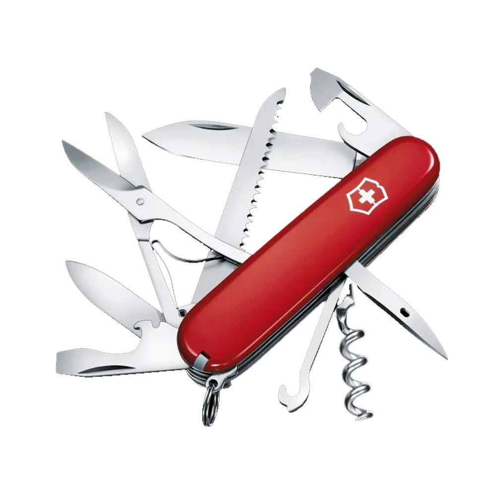 Victorinox Swiss Army Knife - Huntsman- 15 Functions 91mm Red