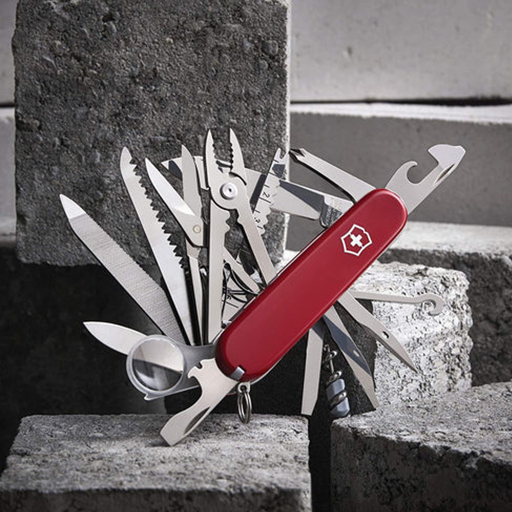 Victorinox Swiss Army Knife - Swiss Champ - 33 Functions 91mm Red