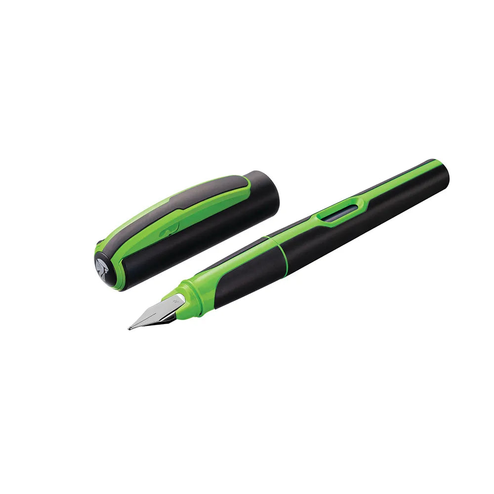 Pelikan Style P57 Neon Green Fountain Pen - Medium Nib