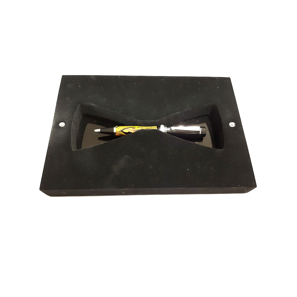 Delta Galleria Doue Multicolour & Black Resin with Rhodium-Plated Trim Ballpoint Pen