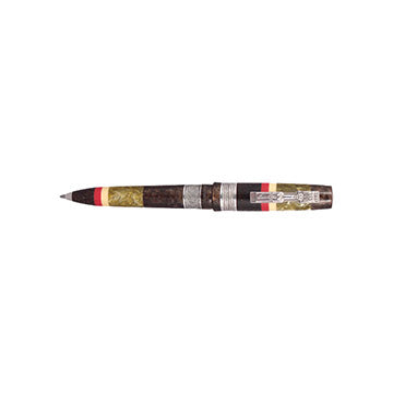 Delta Adivasi Mother-of-Pearl Resin with Sterling Silver Trim Limited Edition Rollerball Pen