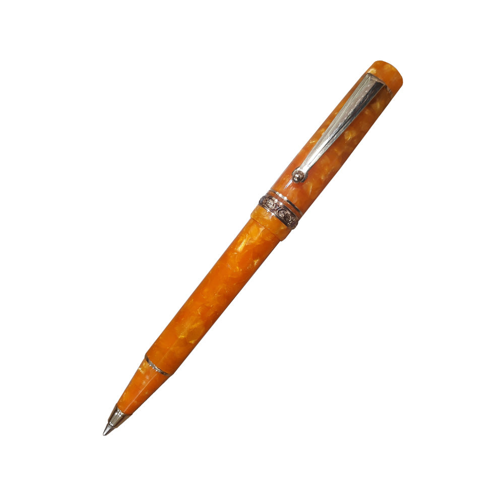 Delta Dolcevita Slim Oro Orange Resin with Gold Vermeil Trim 0.7mm Mechanical Pencil