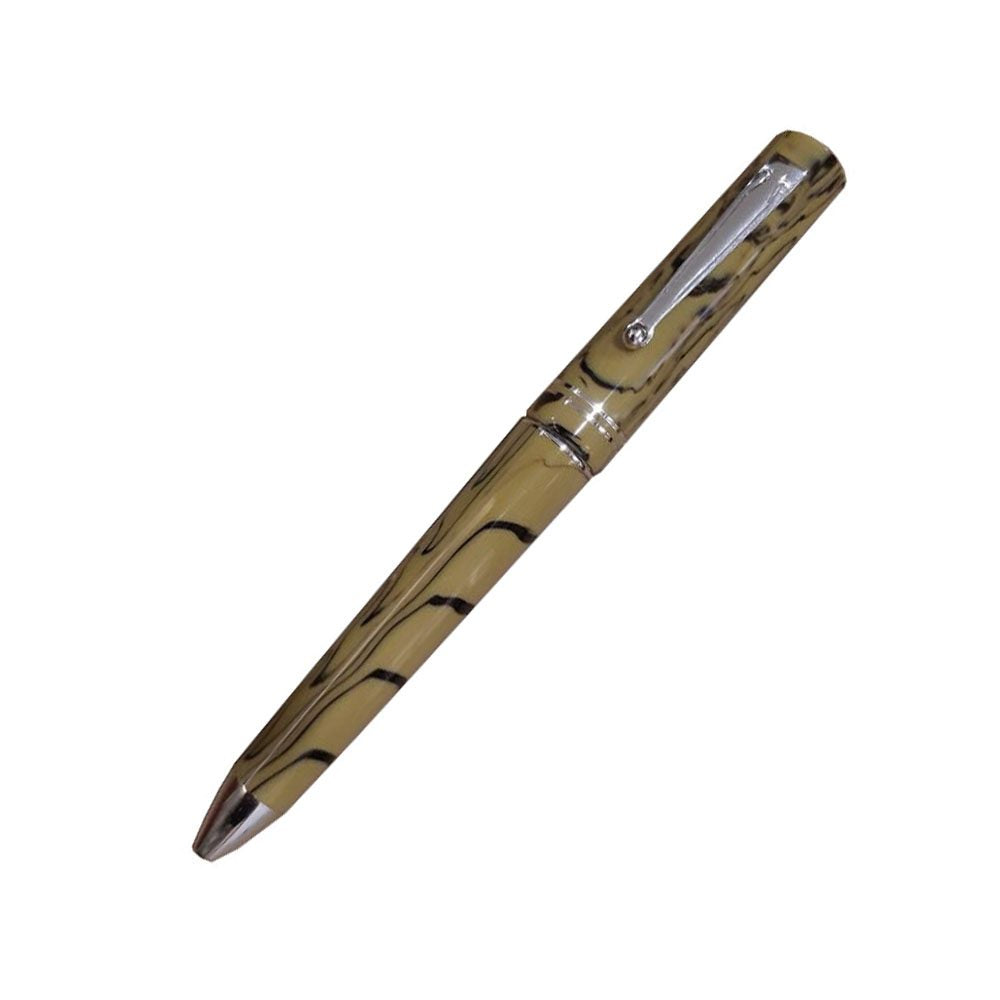 Delta The Journal Olive Green Resin with Rhodium Trim Ballpoint Pen