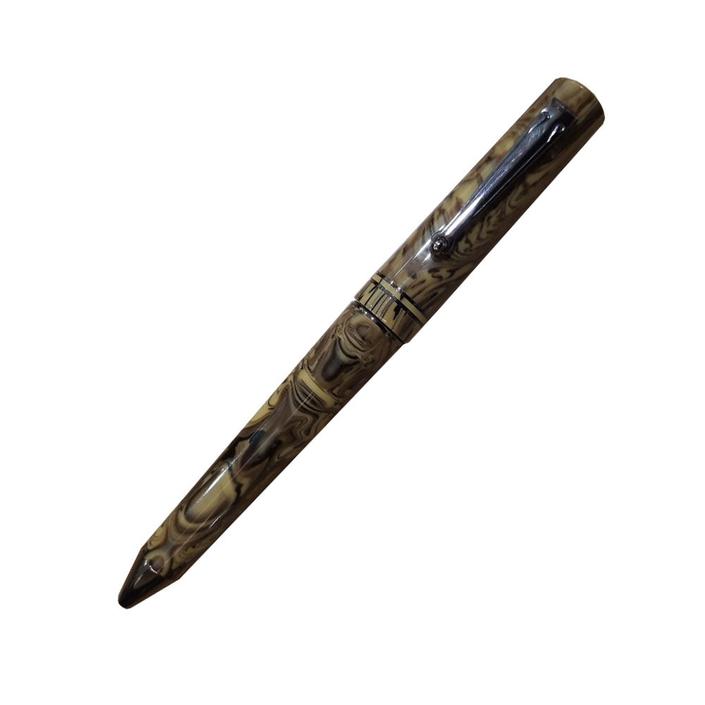 Delta The Journal Olive Green Resin with Gunmetal Trim Ballpoint Pen
