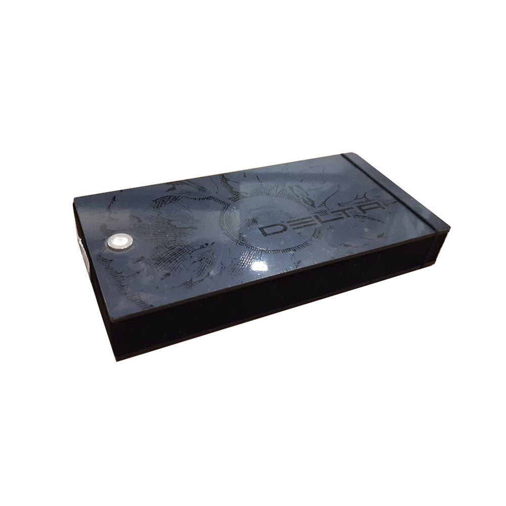 Delta Italiana Brown & Ivory Resin with Gold Trim Non-Stop Rollerball Pen