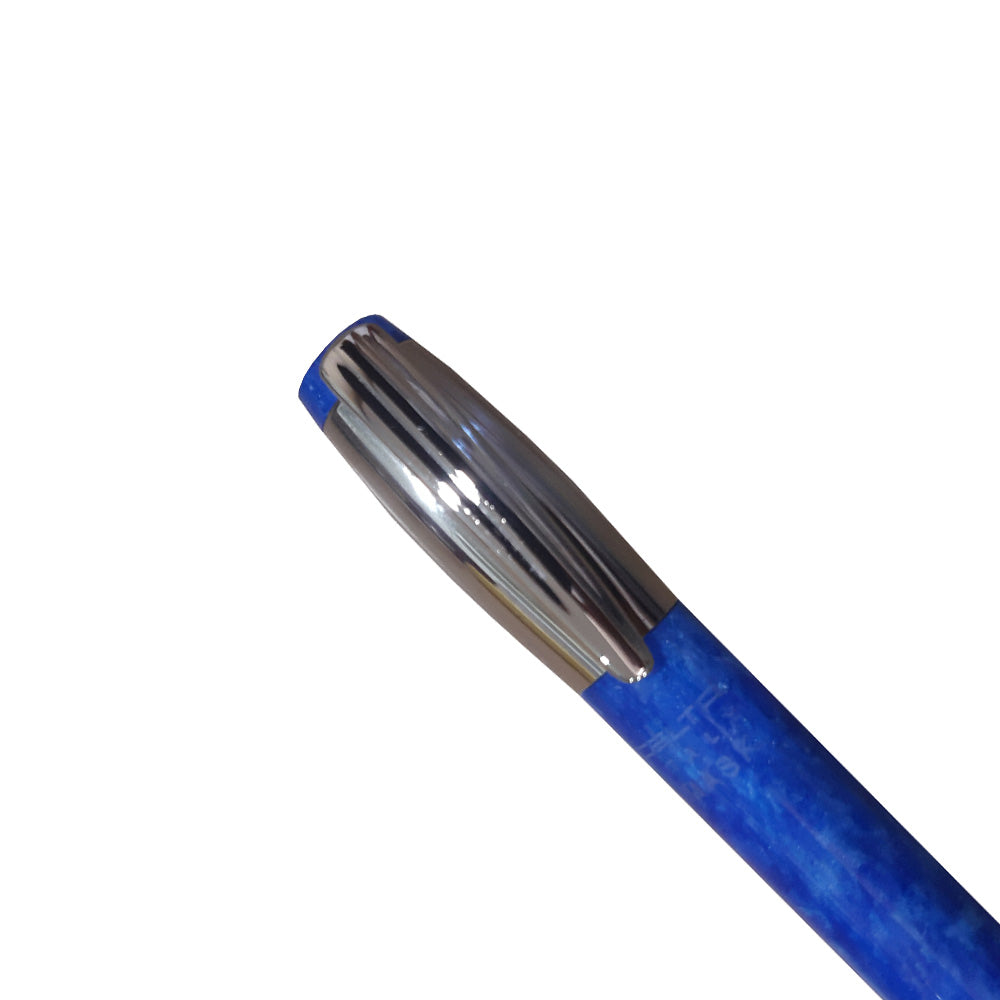 Delta Mask Light Blue Resin Ballpoint Pen