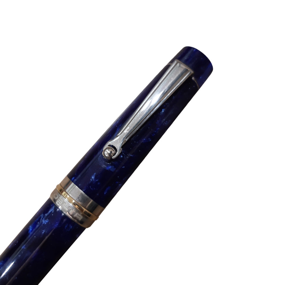 Delta Vintage Non-Stop Ocean Blue Resin Rollerball Pen