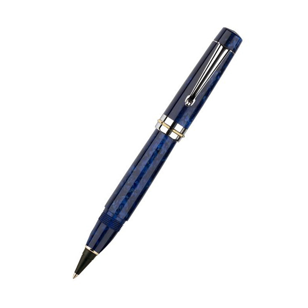 Delta Vintage Non-Stop Ocean Blue Resin Rollerball Pen