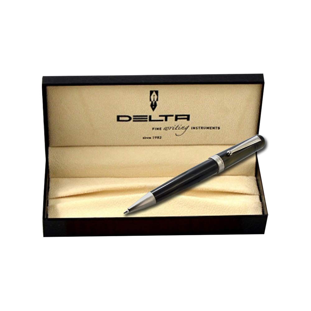 Delta Serena Marbled Brown Black Rhodium Trims Ballpoint Pen