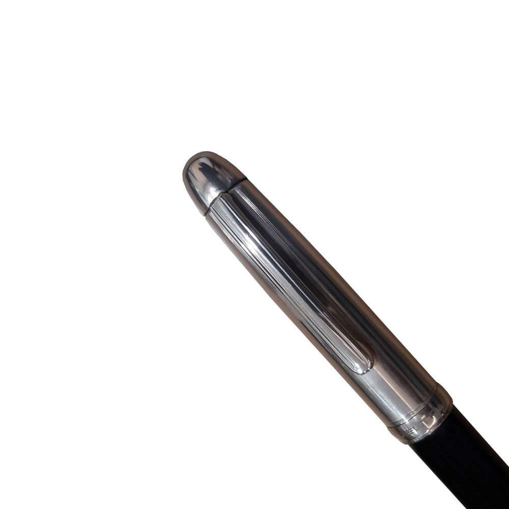 Delta Graffiti Doue Black Resin with Nickel Trim & Cap Rollerball Pen
