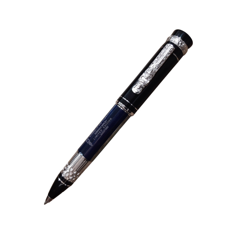 Delta Kanaka Maoli Hawaii Multicolour-Black Resin with Sterling Silver Trim Limited Edition Ballpoint Pen