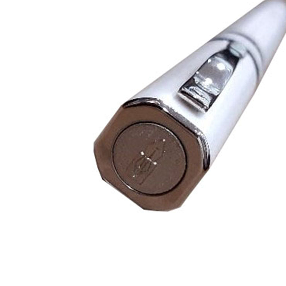 Delta Fusion One White Resin with Platinum Coated Trim Fountain Pen - 18Kt Fusion Medium Nib