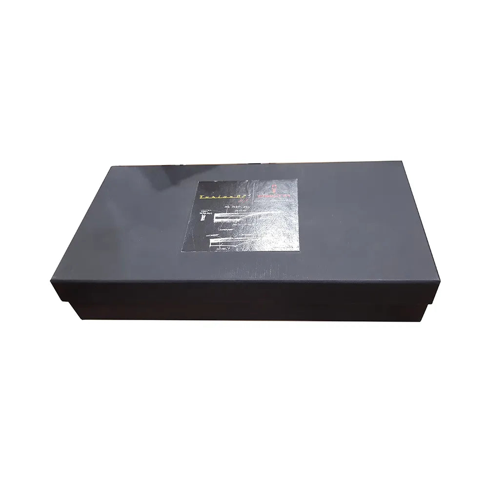 Delta Fusion 82 Gift Demonstrator Marbled Blue Resin Fountain Pen - 18Kt Fusion Medium Nib