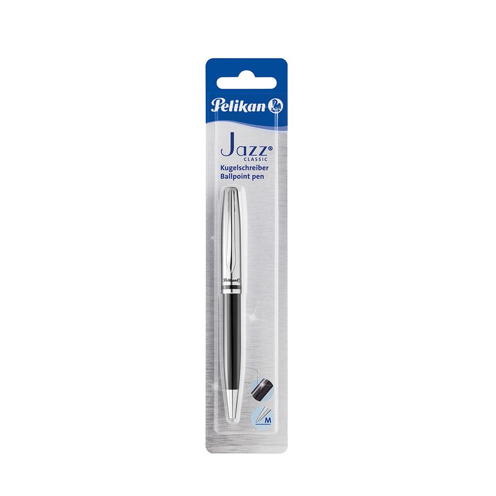 Pelikan K35C Jazz Classic Black Ballpoint Pen (Blister Pack)