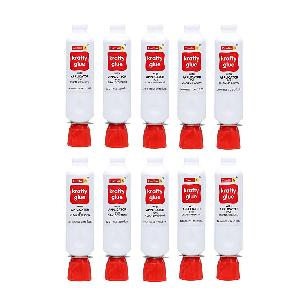 Innovative applicator for uniform spread of glue. Glue Becomes Transparent after Drying, Nozzle that reaches to corners and enables to apply glue in dots and lines. In built applicator for clean spreading, Elliptical tube that prevents rolling, Good bonding strength, Pleasant odour, Water based and eco-friendly. In built applicator for clean spreading Elliptical tube that prevents rolling Good bonding strength Pleasant odour Water based and eco-friendly Made in India