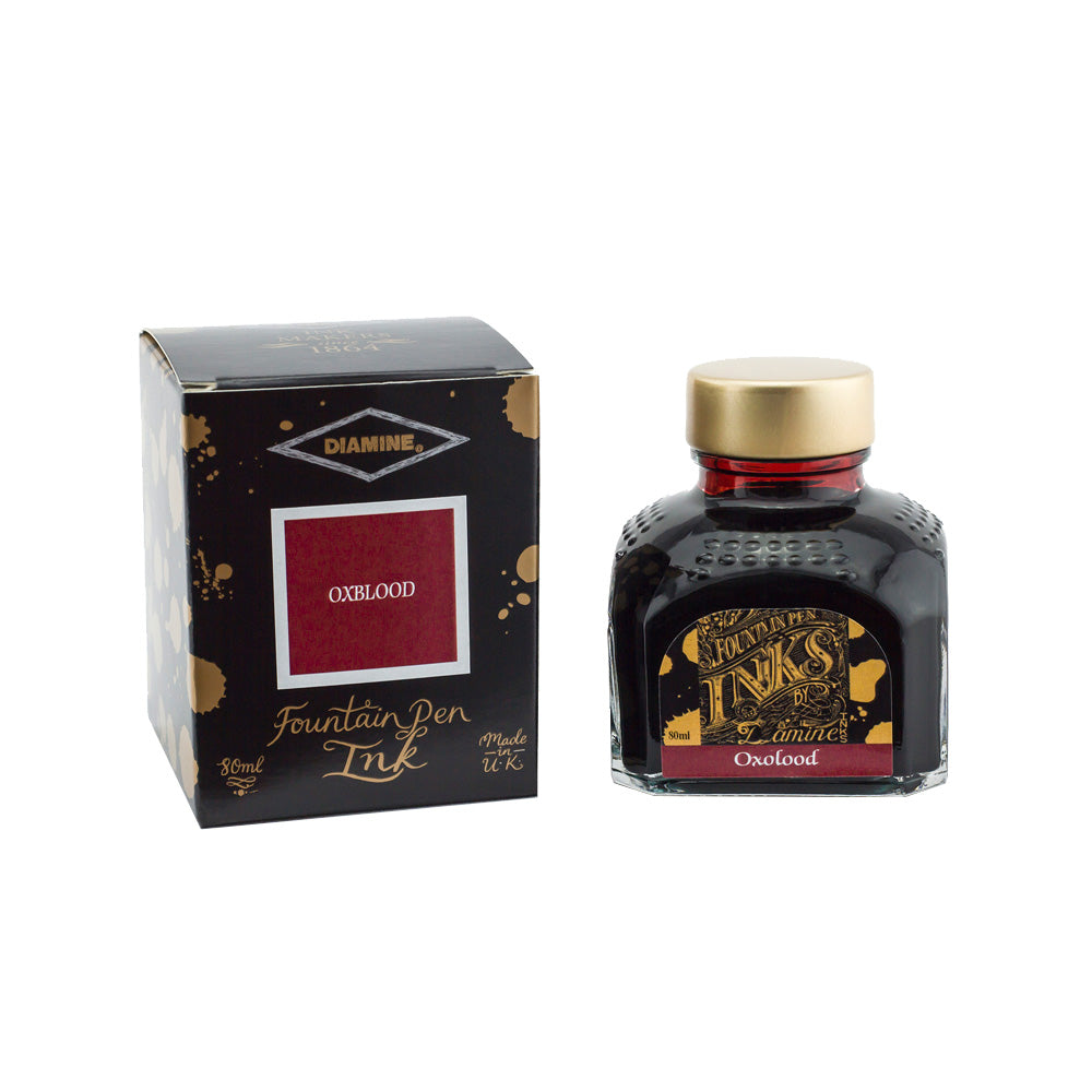 Diamine Oxblood Ink – 80ml Bottle
