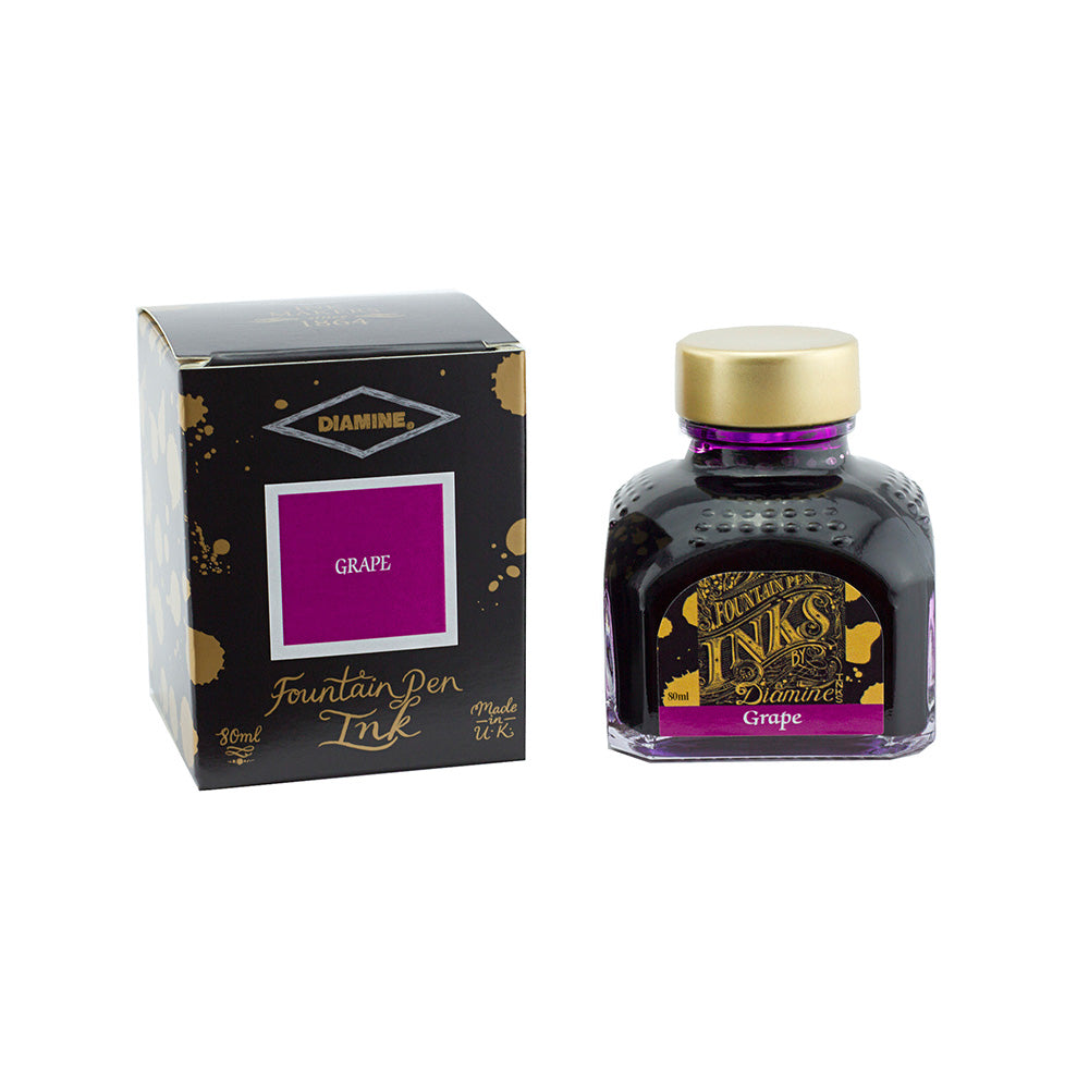 Diamine Grape Ink - 80ml Bottle