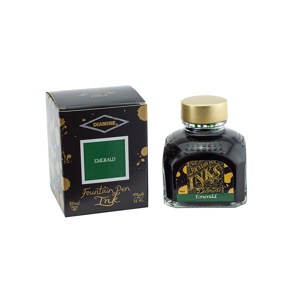Diamine Emerald Ink - 80ml Bottle