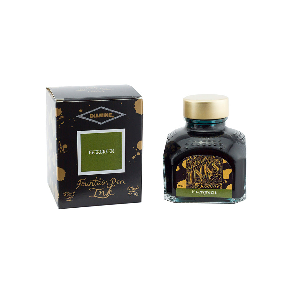 Diamine Evergreen Ink - 80ml Bottle