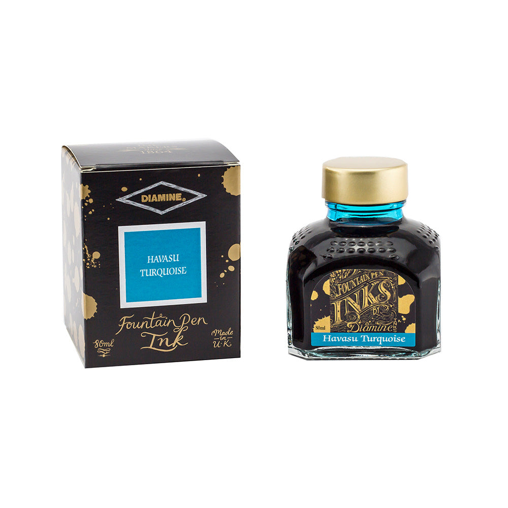 Diamine Havasu Turquoise Ink - 80ml Bottle