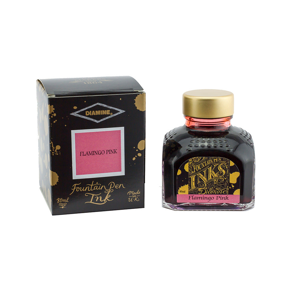 Diamine Flamingo Pink Ink – 80ml Bottle