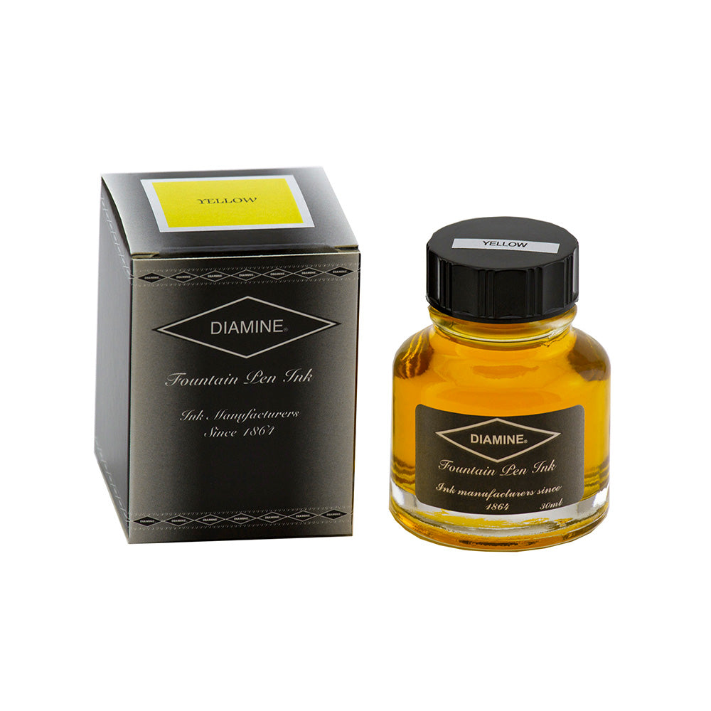 Diamine Yellow Ink – 30ml Bottle