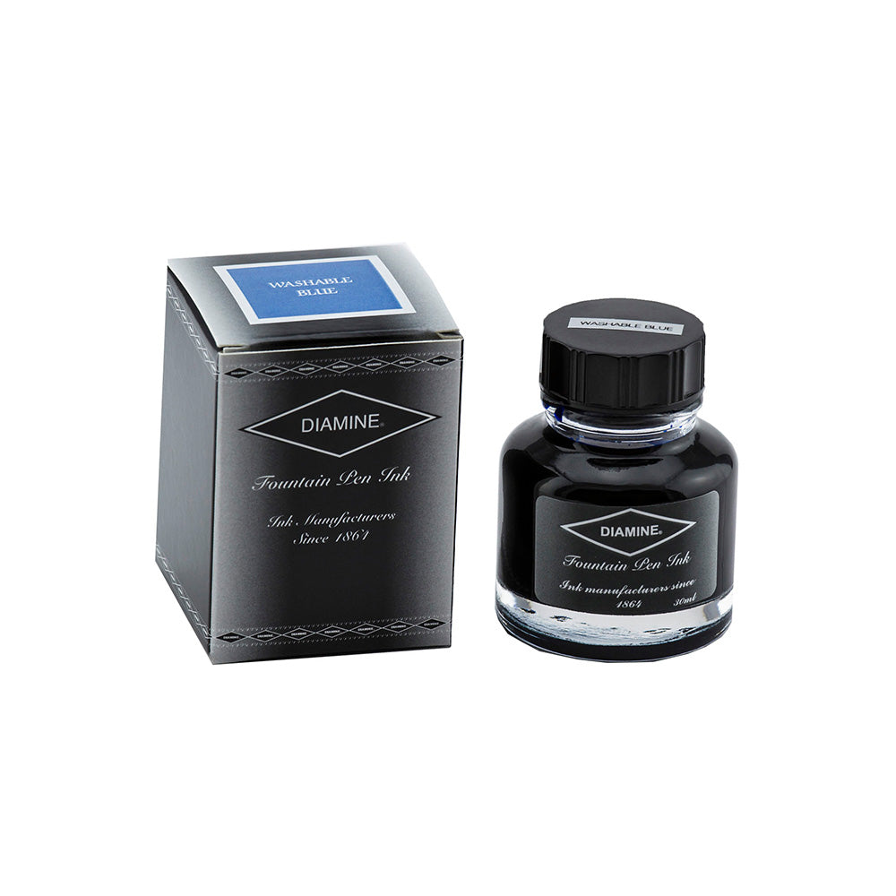 Diamine Washable Blue Ink – 30ml Bottle
