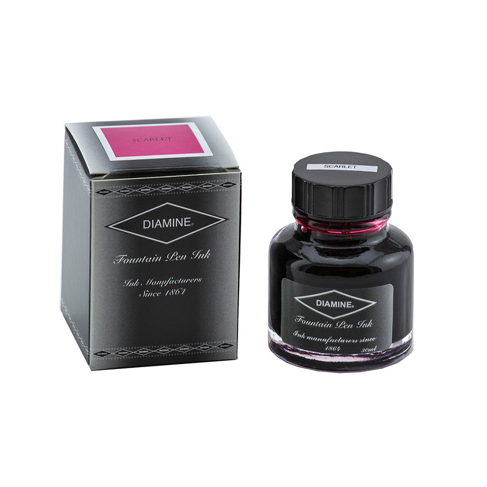 Diamine Scarlet Ink – 30ml Bottle