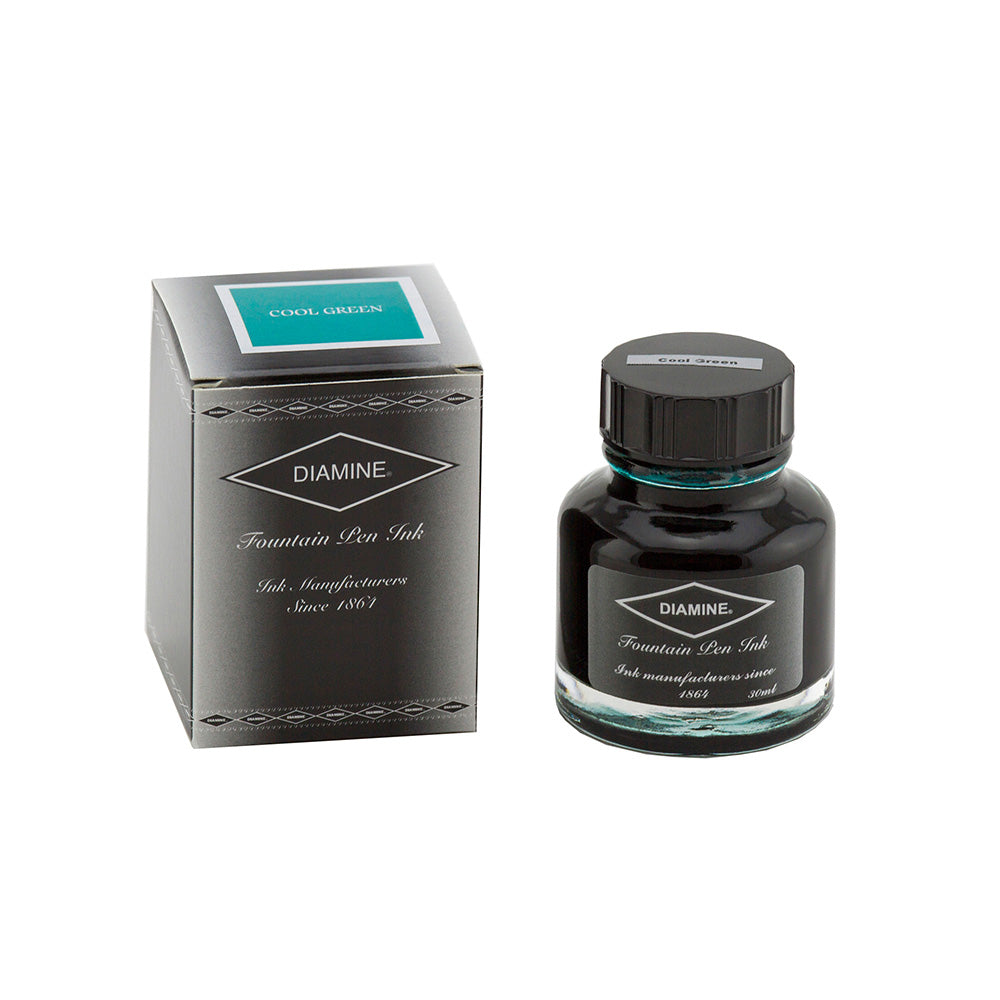 Diamine Cool Green Ink – 30ml Bottle