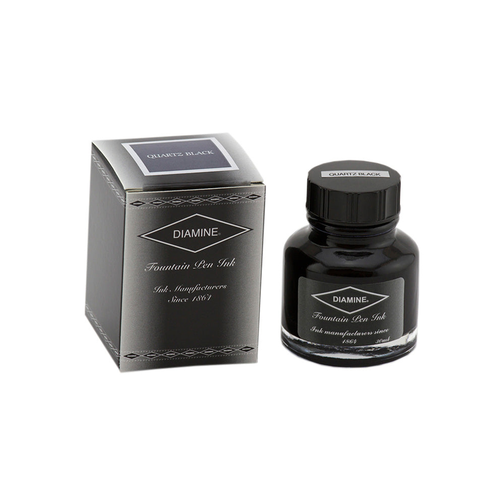 Diamine Quartz Black Ink – 30ml Bottle