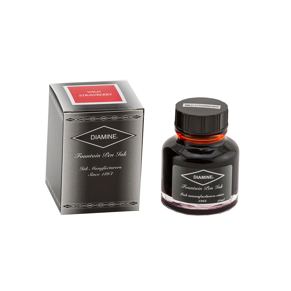 Diamine Wild Strawberry Ink - 30ml Bottle