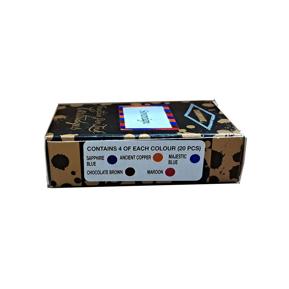 Diamine Fountain Pen Ink Cartridges TP/20 - Sovereign