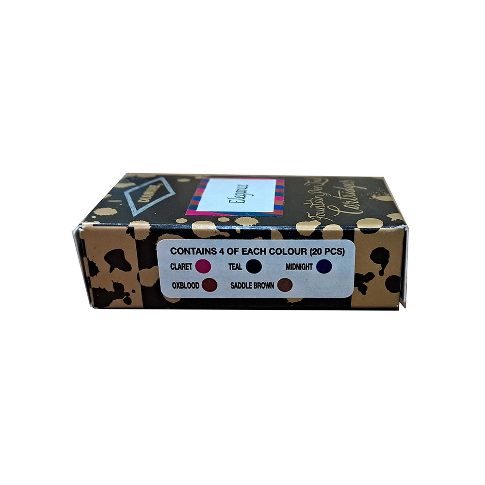 Diamine Fountain Pen Ink Cartridges TP/20 - Elegance