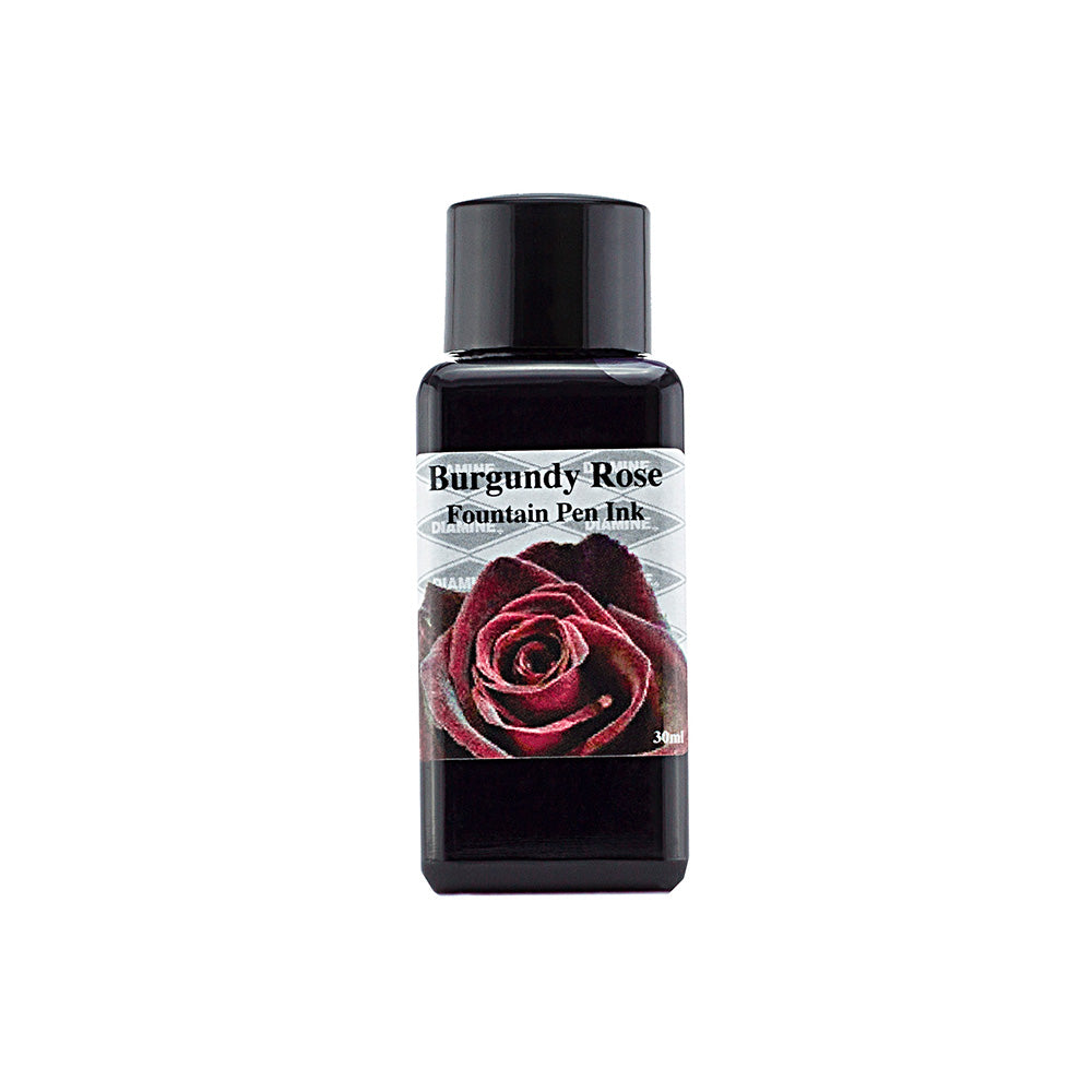 Diamine Burgundy Rose Flower Ink - 30ml Bottle