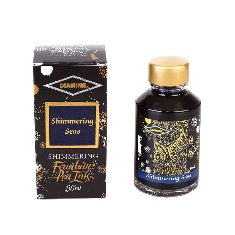 Diamine 50ml Shimmer Ink - Shimmering Seas