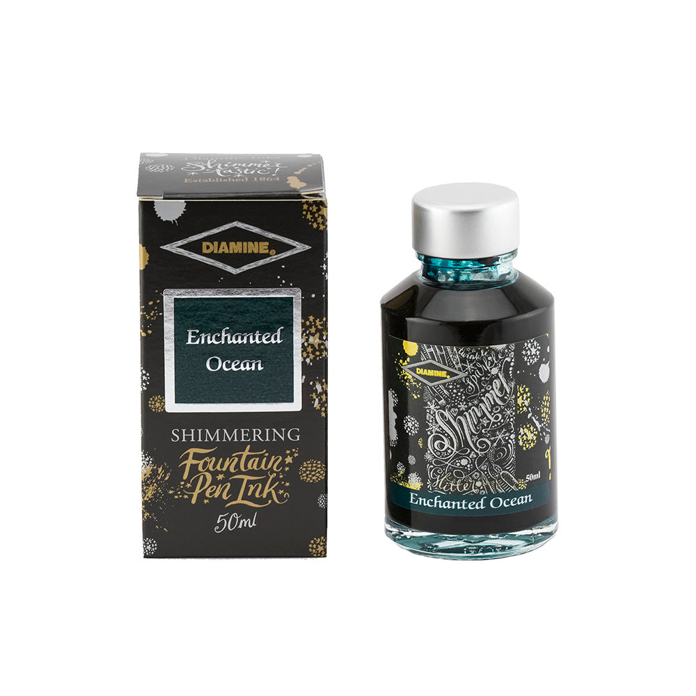 Diamine 50ml Shimmering Ink - Enchanted Ocean