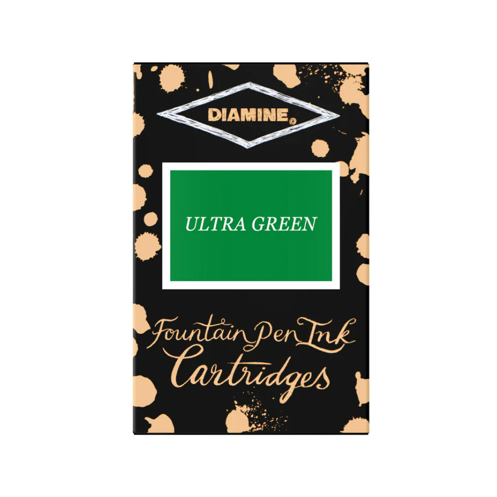 Diamine Ink Cartridges TP/18 - Ultra Green