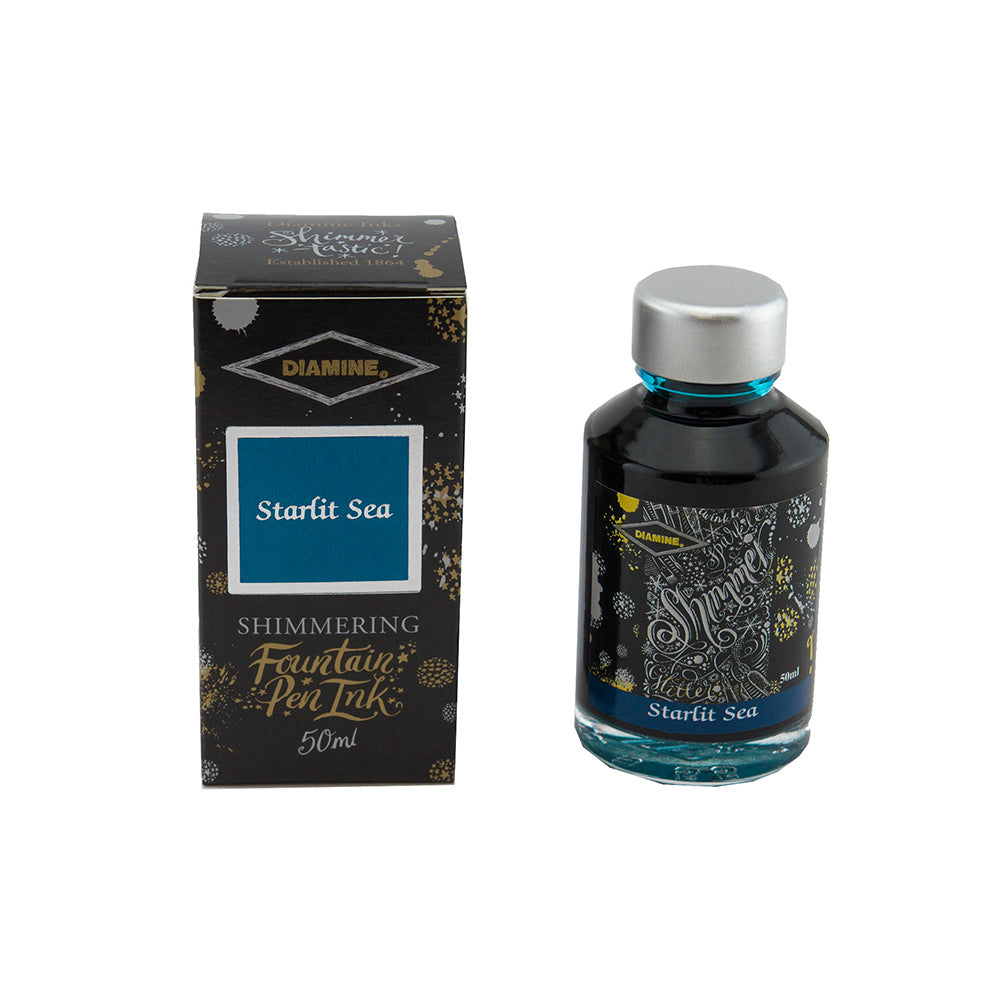 Diamine 50ml Shimmering Ink - Starlit Sea