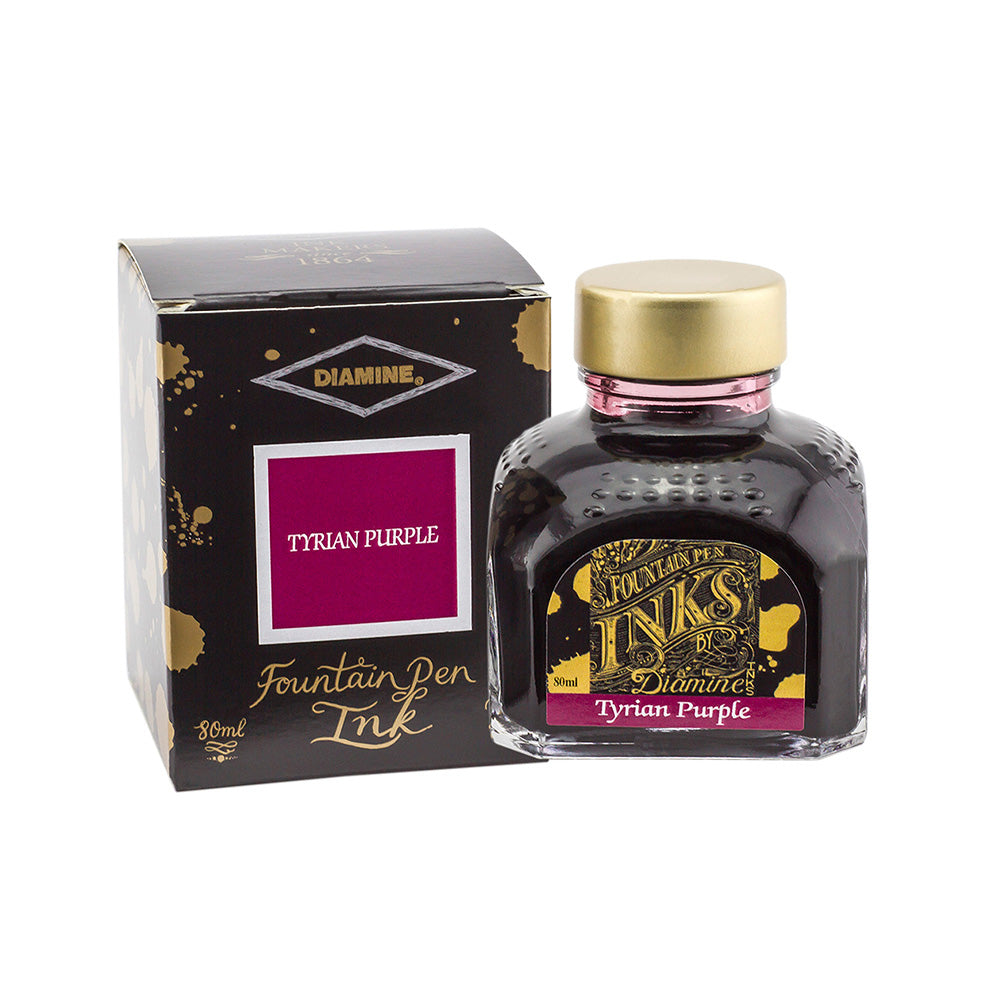 Diamine Tyrian Purple Ink - 80ml Bottle