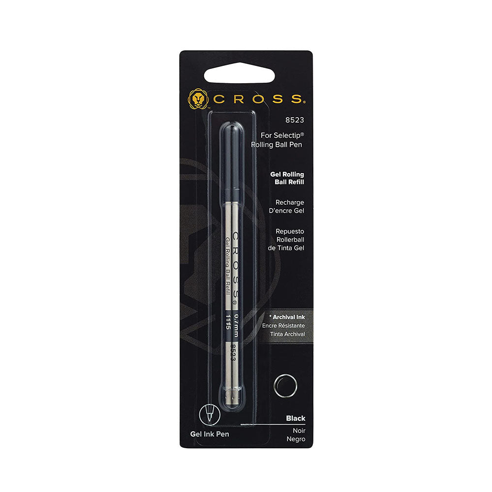 Cross 8523 Rolling Ball Pen Refill - Black
