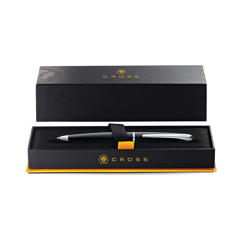 Cross ATX Basalt Black with Chrome Trim Ballpoint Pen