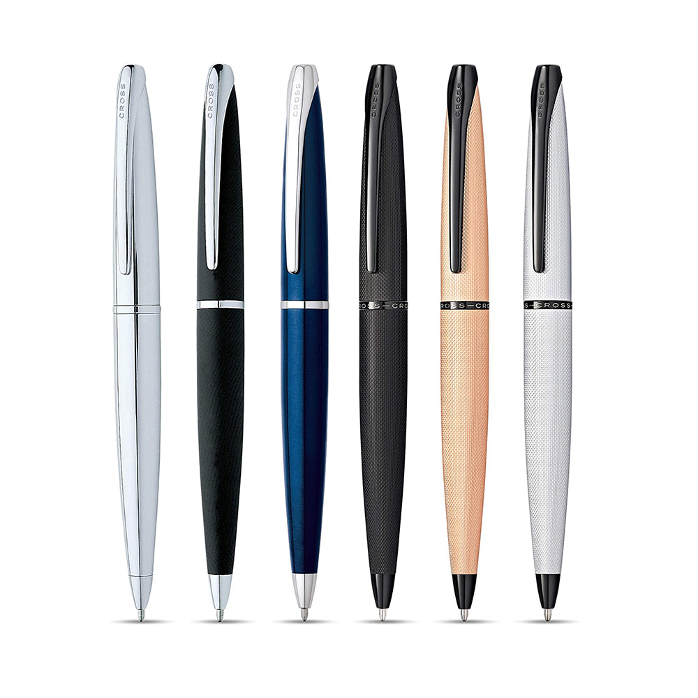 Cross ATX Basalt Black with Chrome Trim Ballpoint Pen