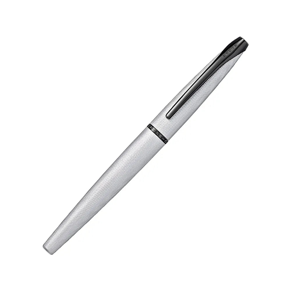 Cross ATX Brushed Chrome Fountain Pen - Stainless Steel Nib