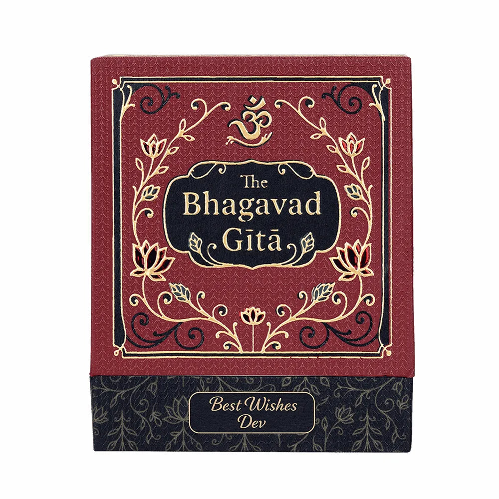 Nightingale The Bhagavad Gita Book A7 Size – English